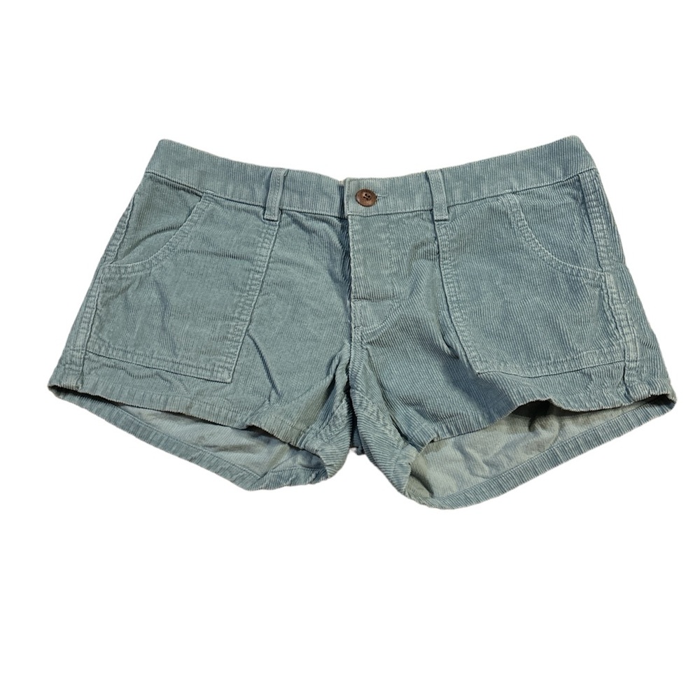 Birdwell Beach Britches Corduroy Shirts Medium Blue Size 6